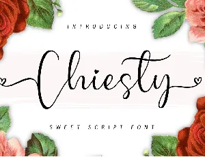 Chiesty font