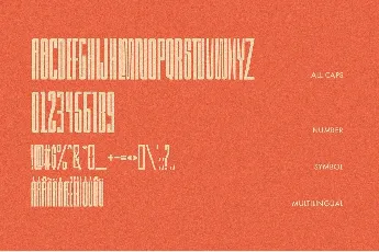 Allungato font