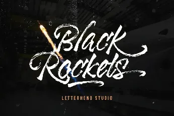 Black Rockets font