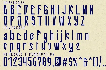 Generational Stereotypes Demo font