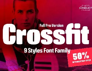 Crossfit Family font