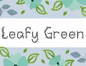 Leafy Green font