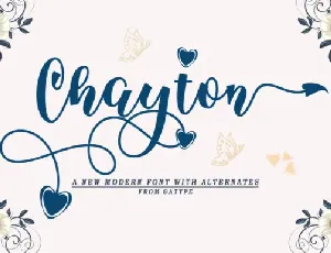 Chayton font