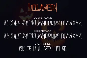 Hellaween font