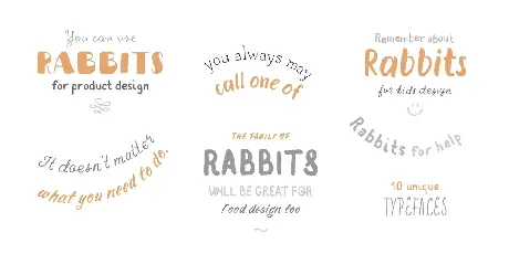 TT Rabbits Elf DEMO font