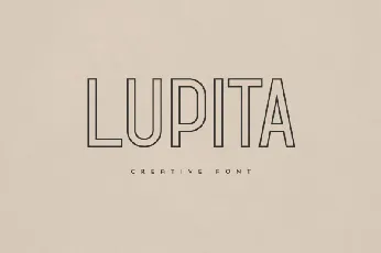 Lupita font