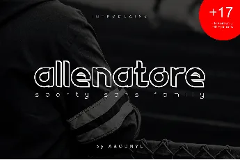 Allenatore Family font