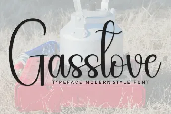 Gasstove Script font