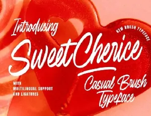 Sweet Cherice font