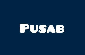 Pusab font