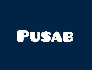 Pusab font