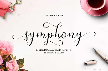 Symphony Script Free Download font