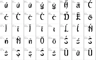 BASARA font