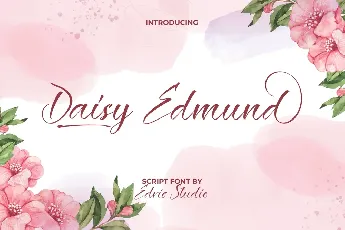 Daisy Edmund Demo font