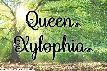 Queen Xylophia font