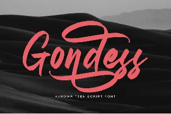 Gondess_DEMO font