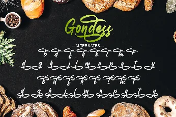 Gondess_DEMO font