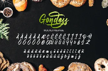 Gondess_DEMO font