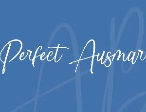 Perfect Ausmar font