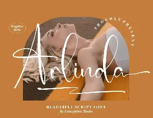 Arlinda font