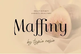 Maffiny font