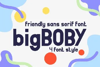 BigBOBY Typeface font