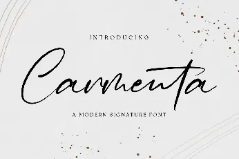 Carmenta font