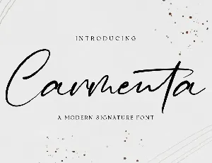 Carmenta font