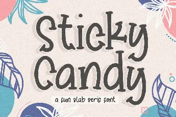 Sticky Candy font