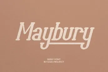 Maybury Demo font