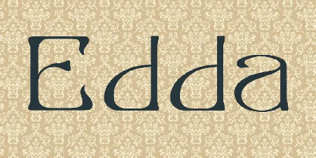 Edda font