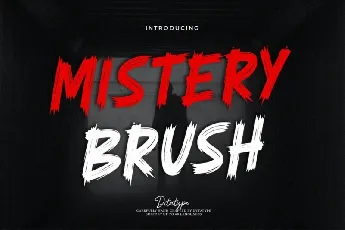 Mistery Brush font