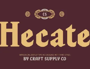 CS Hecate font