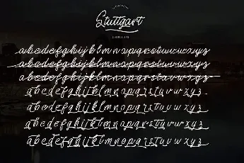 Stuttgart Handwritten font