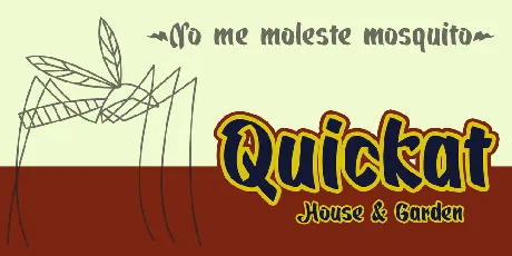 Quickat font