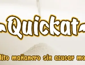 Quickat font