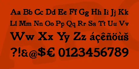 Knorke font