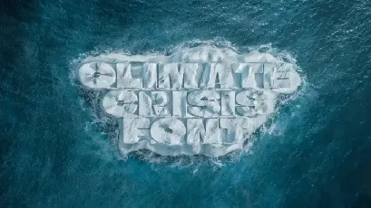 Climate Crisis Display font