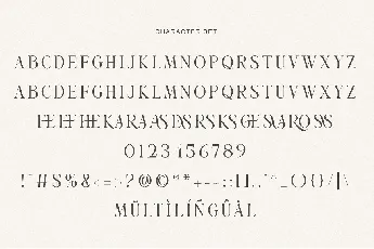 Rossta Norla font