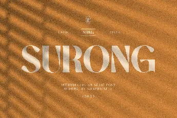 Surong font