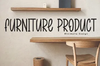 Simple Handmade Display font