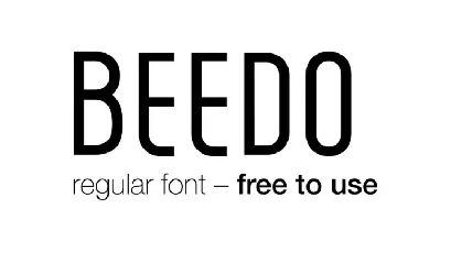 Beedo Free Display Sans font