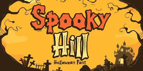 Spooky Hill font