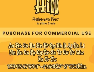 Spooky Hill font