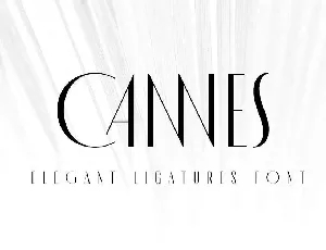 MADE Cannes font