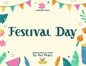 FestivalDayDemo font