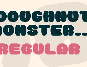 Doughnut Monster__G font