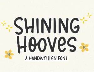 Shining Hooves font