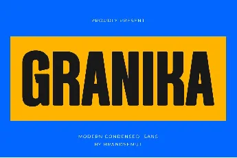 Granika font