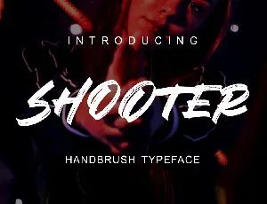 Shooter font